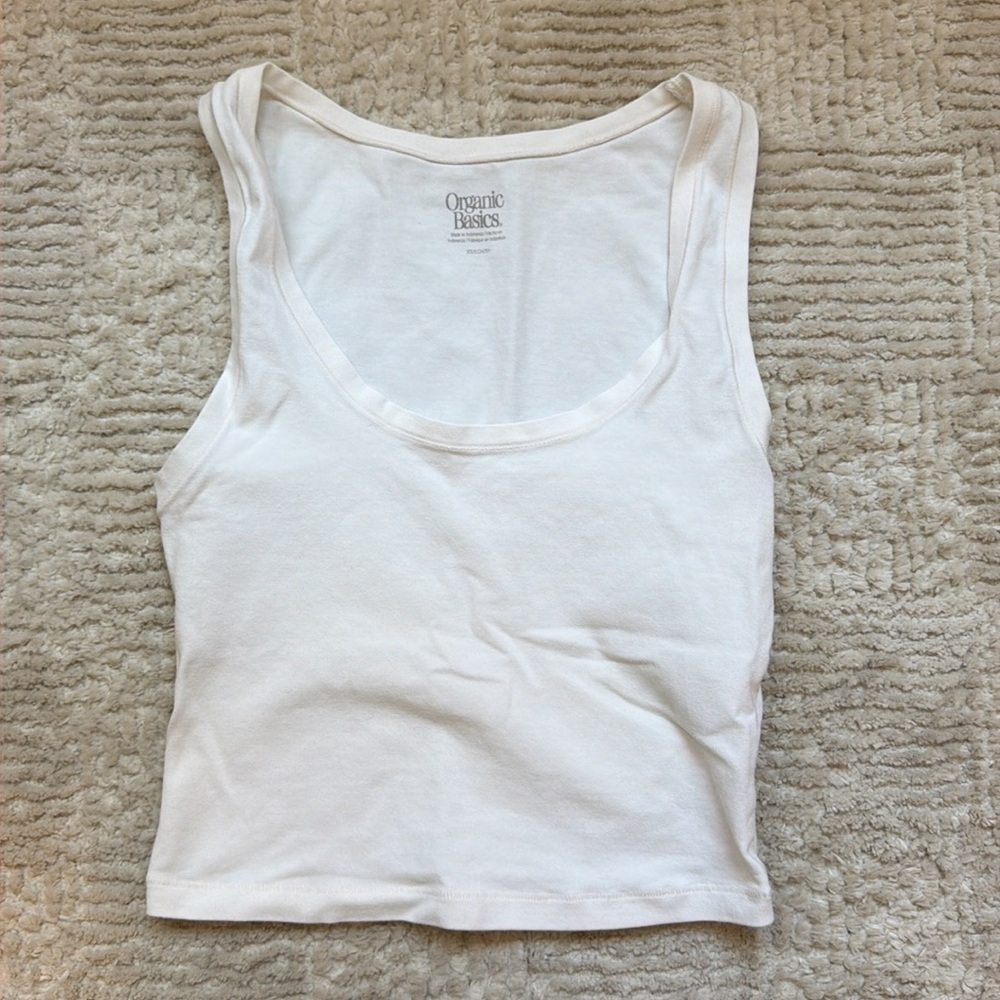 ORGANIC BASICS ORGANIC COTTON FLEX TANK